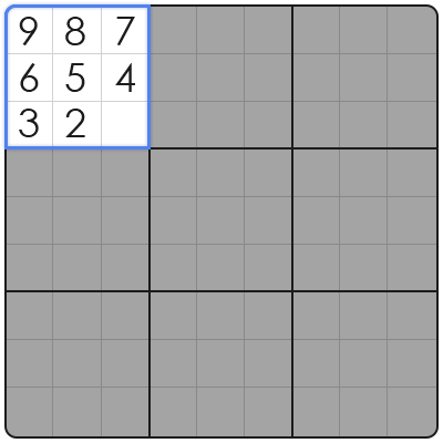 empty sudoku board